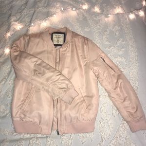 Pink Bomber Jacket